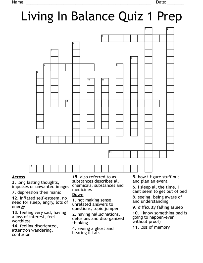 out of bed crossword