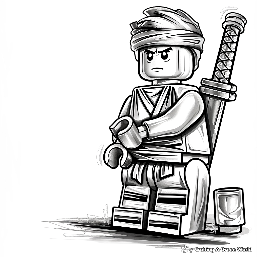 ninjago pictures to color