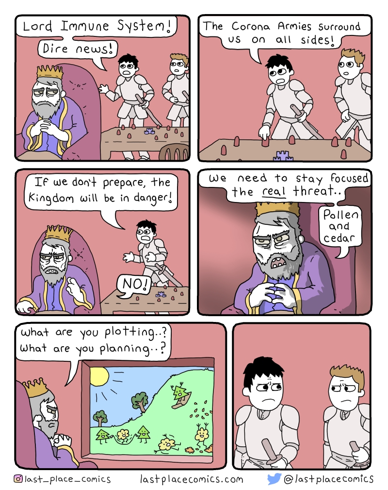 immune system comic strip