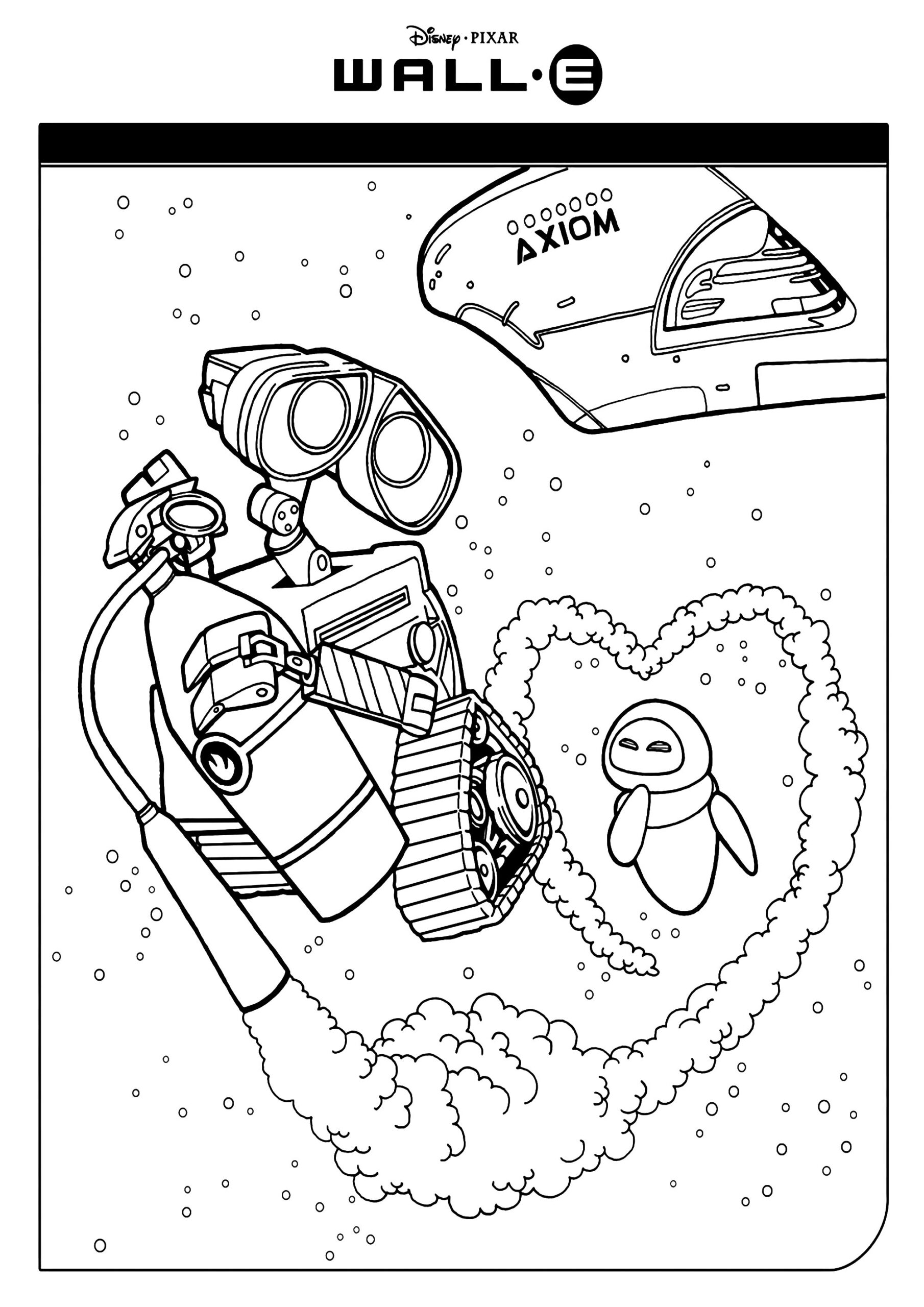 wall e coloring pages wall e coloring pages