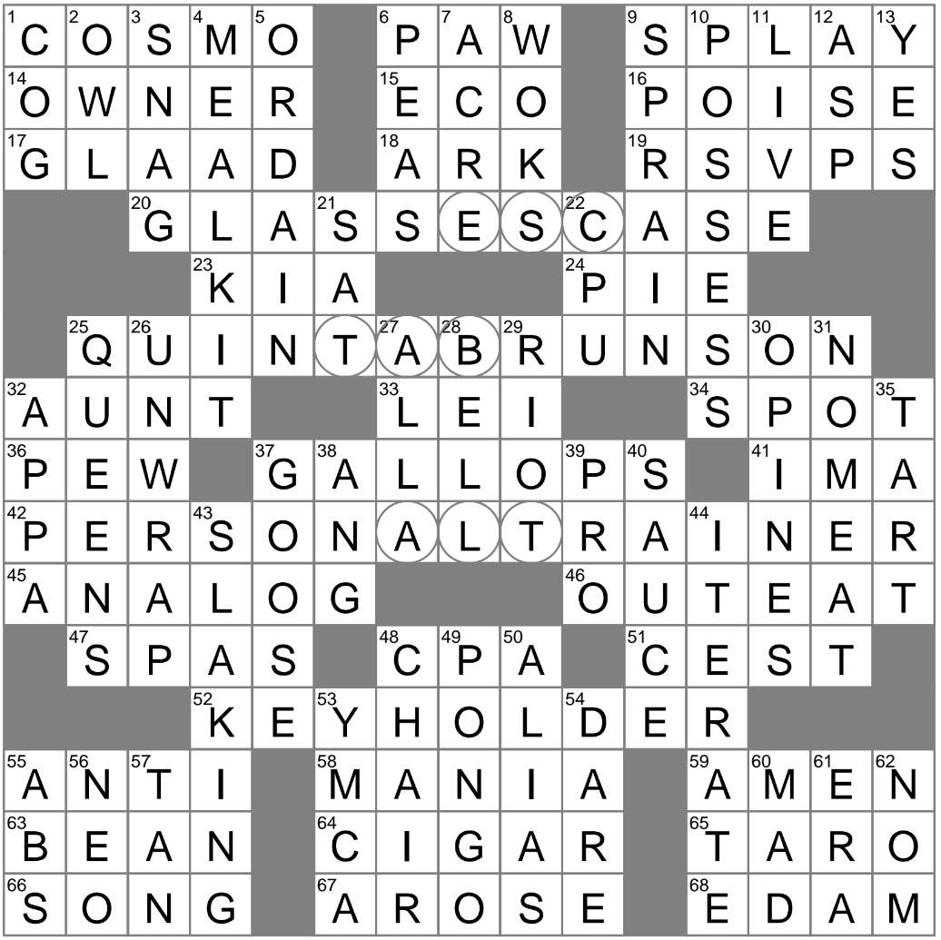 Major Fad Crossword Clue Archives LAXCrossword Major Fad Crossword Clue Archives LAXCrossword