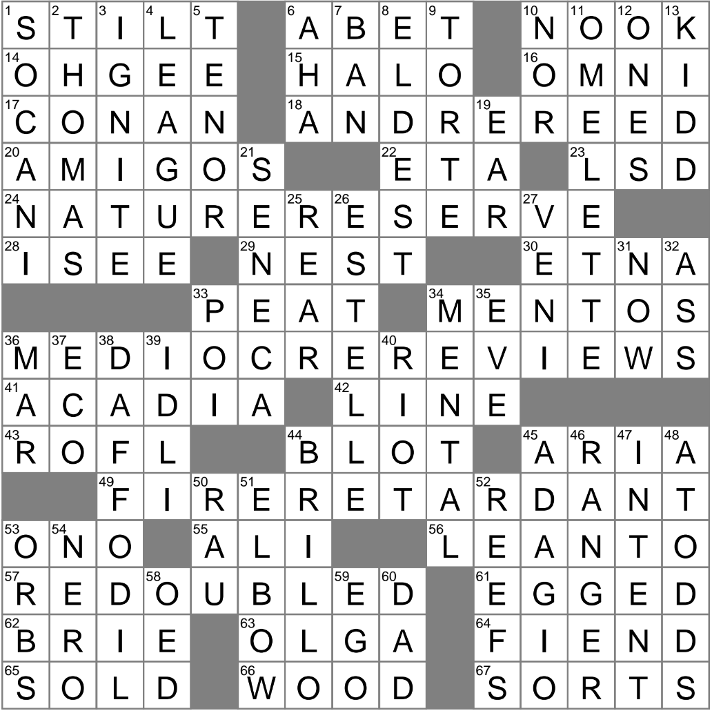 Maritime Measure Crossword Clue Archives LAXCrossword