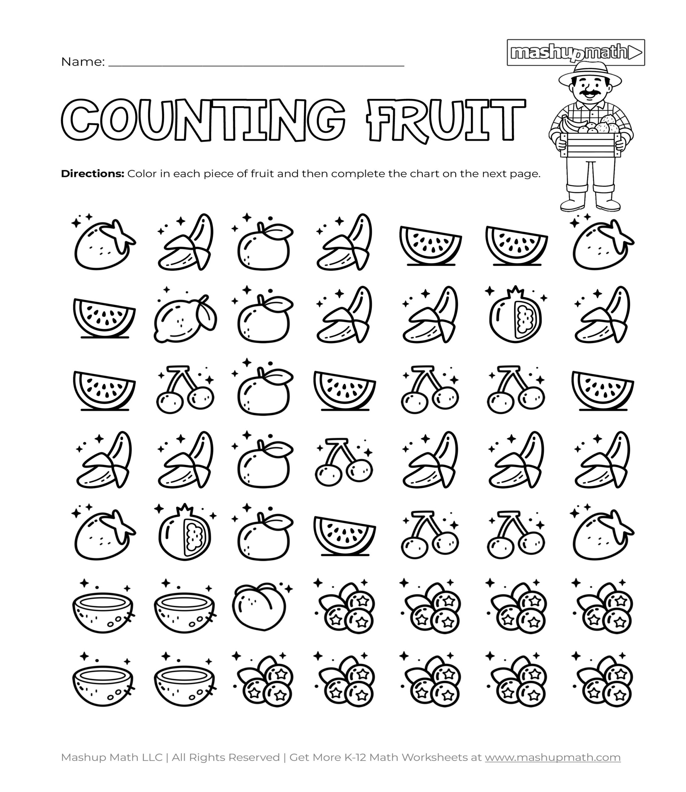 Math Coloring Pages Free Library Mashup Math