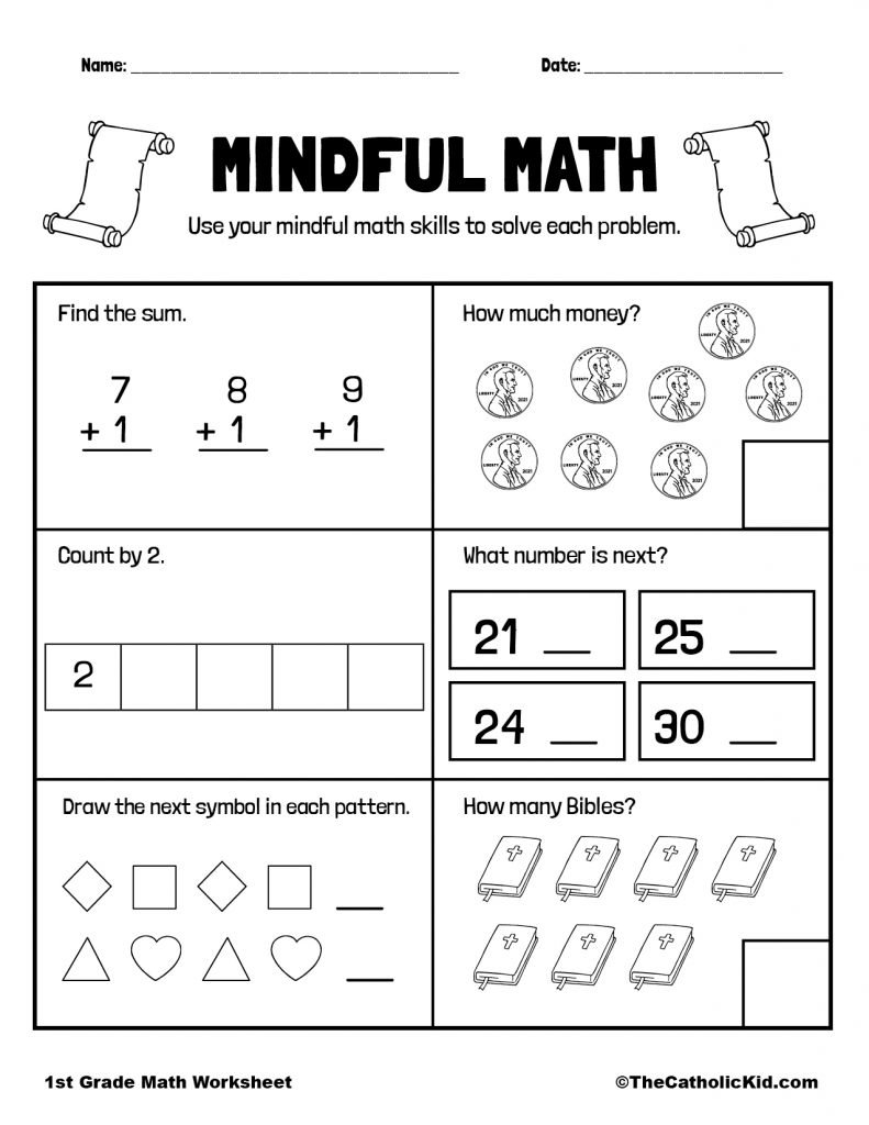first grade worksheets free