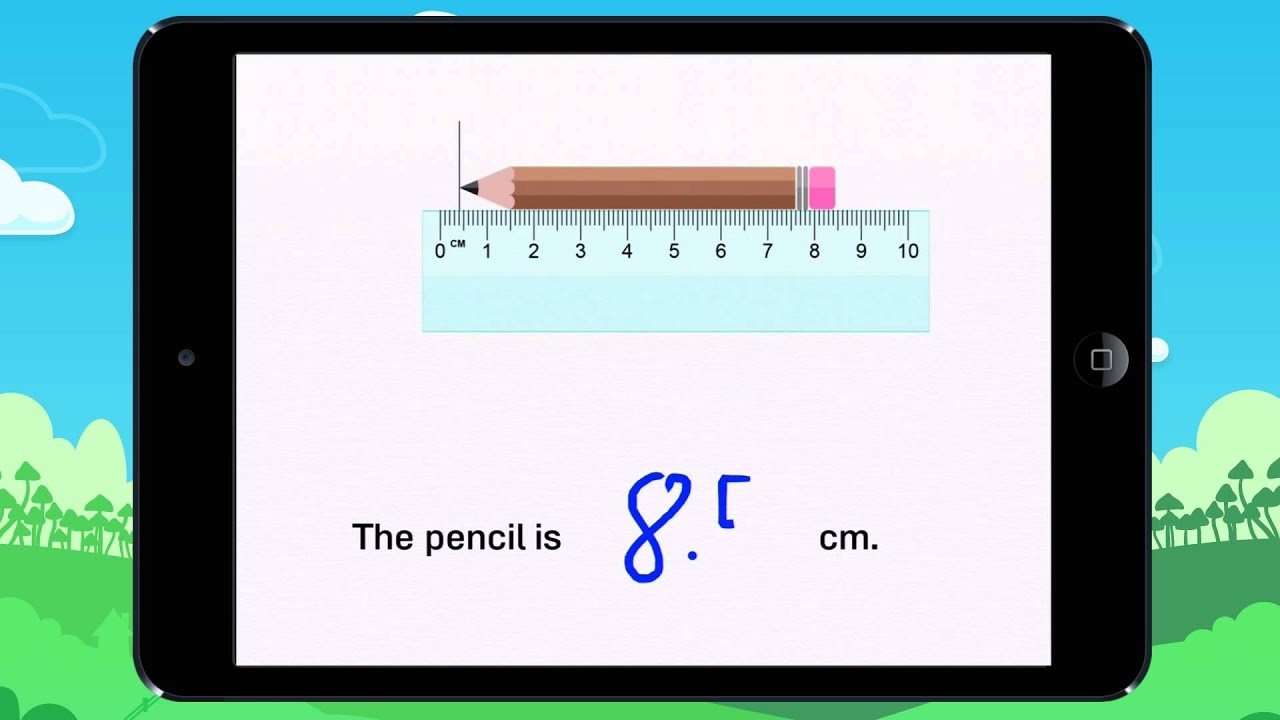 Measuring The Length Of Pencils With A Ruler Example 1 YouTube Measuring The Length Of Pencils With A Ruler Example 1 YouTube