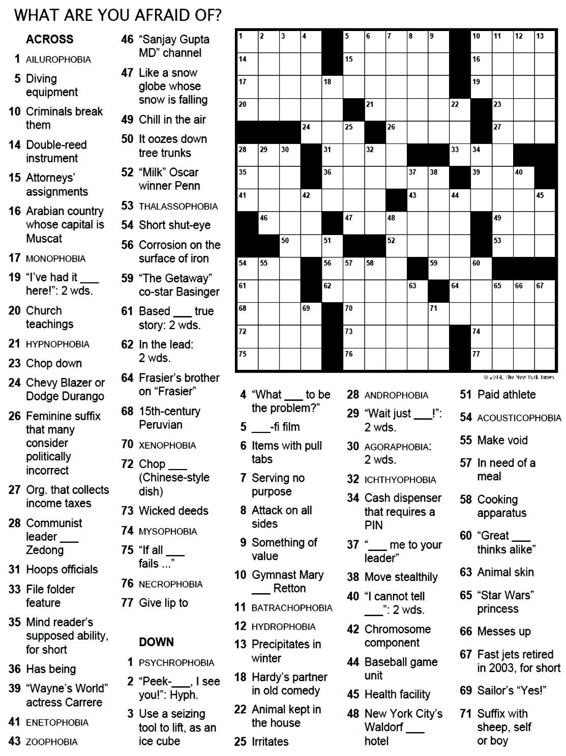 MEDIA Crossword Puzzle The Exponent MEDIA Crossword Puzzle The Exponent