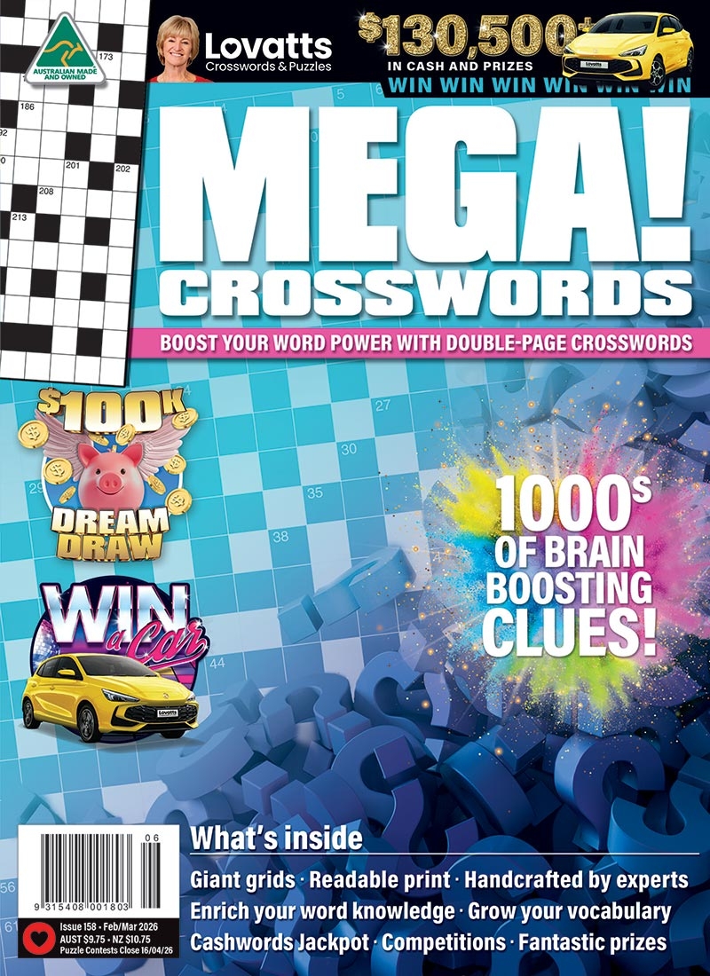 MEGA Crosswords Lovatts Crosswords Puzzles