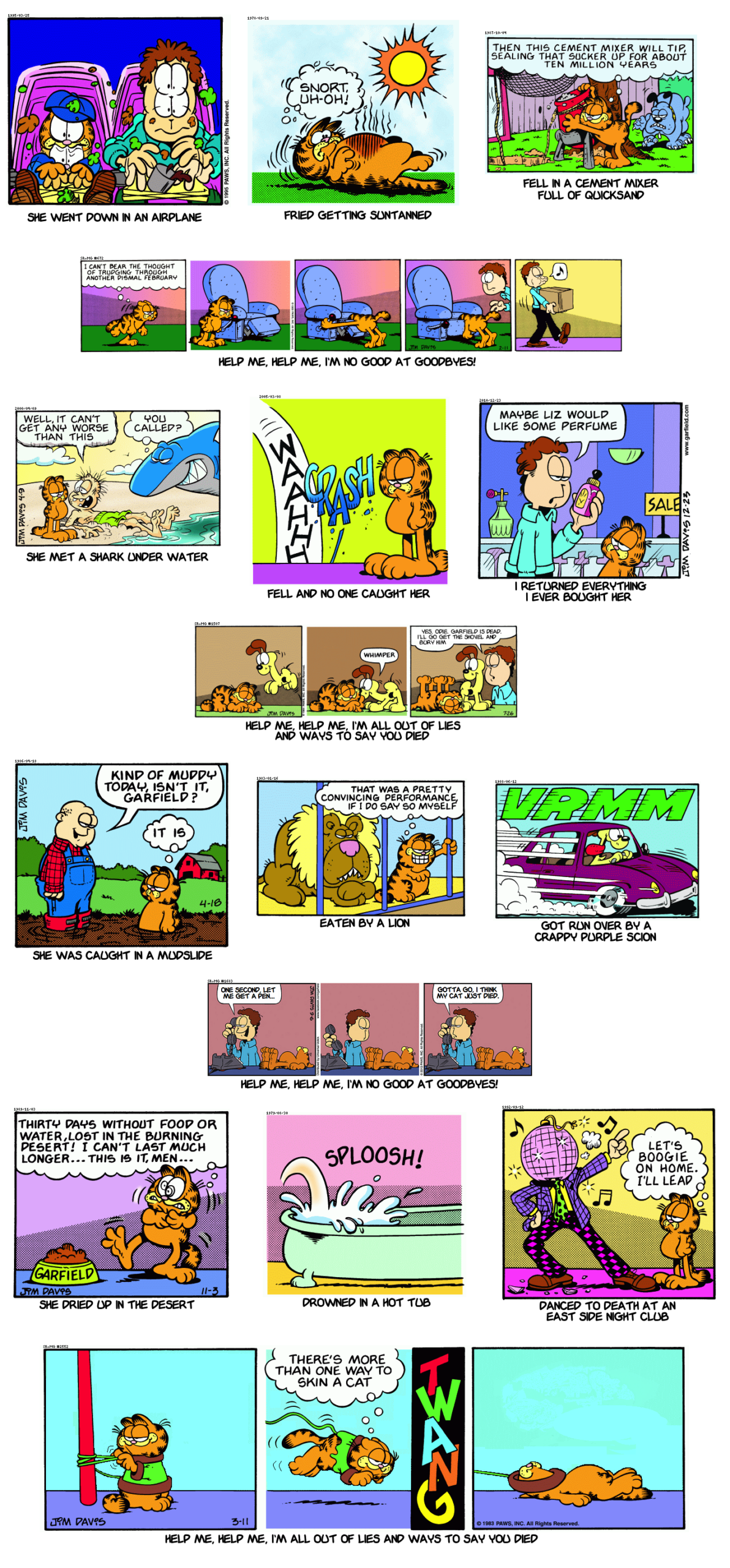 Mezzacotta Square Root Of Minus Garfield