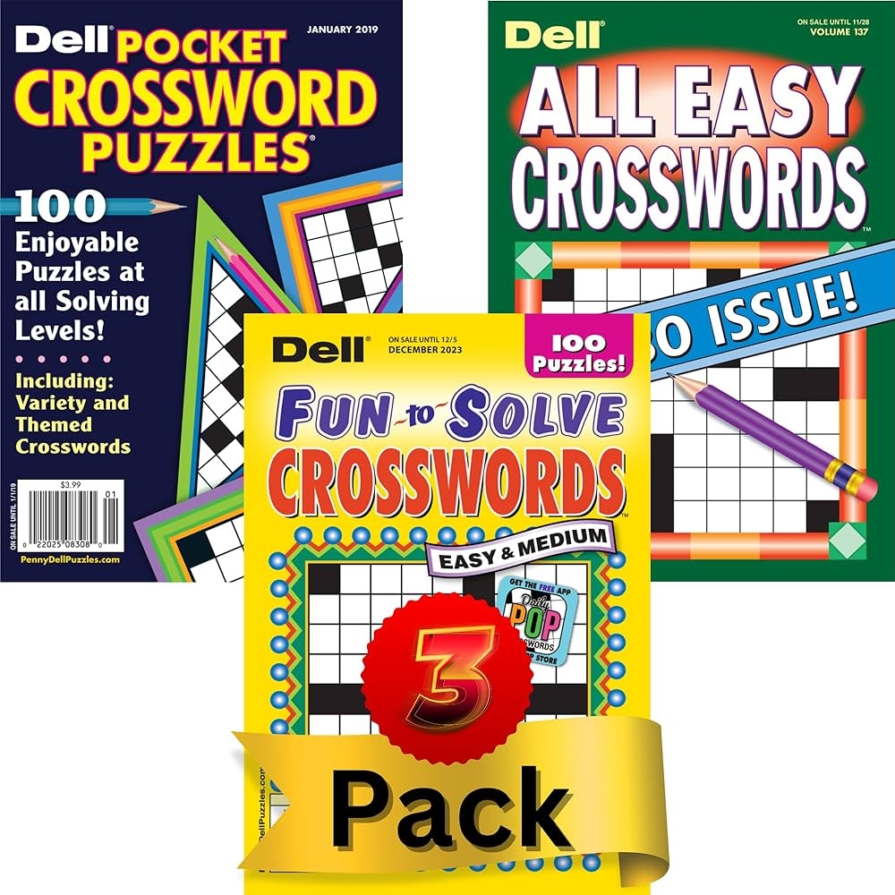 Mixed Lot Of 3 Dell All Easy Fast n Fun Crosswords Puzzles Books Dell 6033715997055 Amazon Books Mixed Lot Of 3 Dell All Easy Fast n Fun Crosswords Puzzles Books Dell 6033715997055 Amazon Books