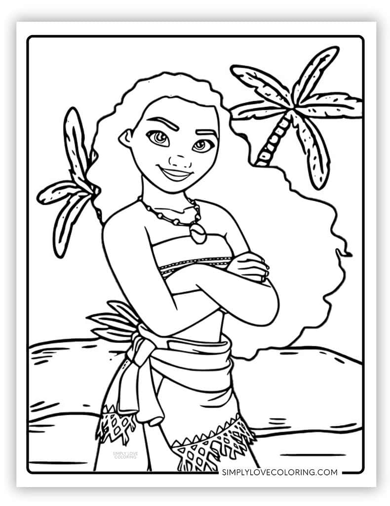 Moana Coloring Pages Free PDF Printables Simply Love Coloring Moana Coloring Pages Free PDF Printables Simply Love Coloring