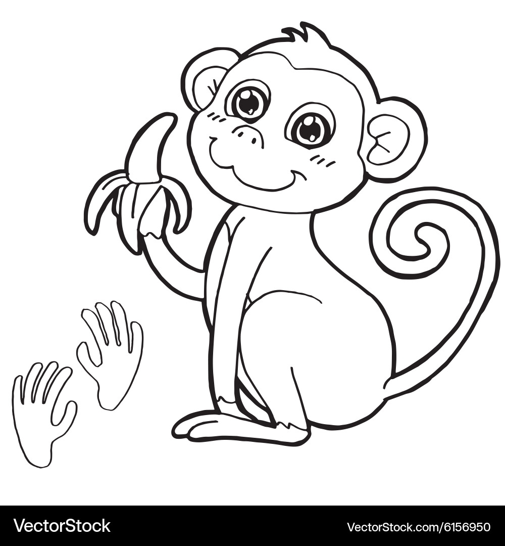 monkey images to color