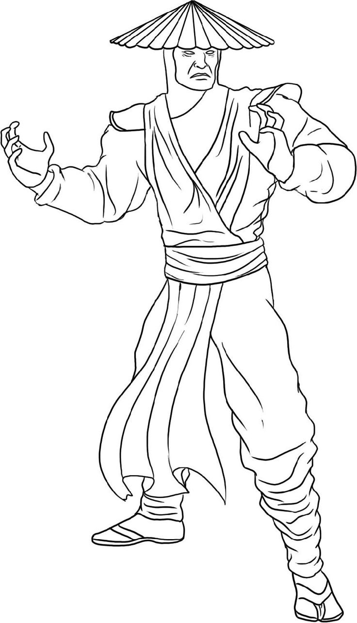 Mortal Kombat Coloring Pages K5 Worksheets