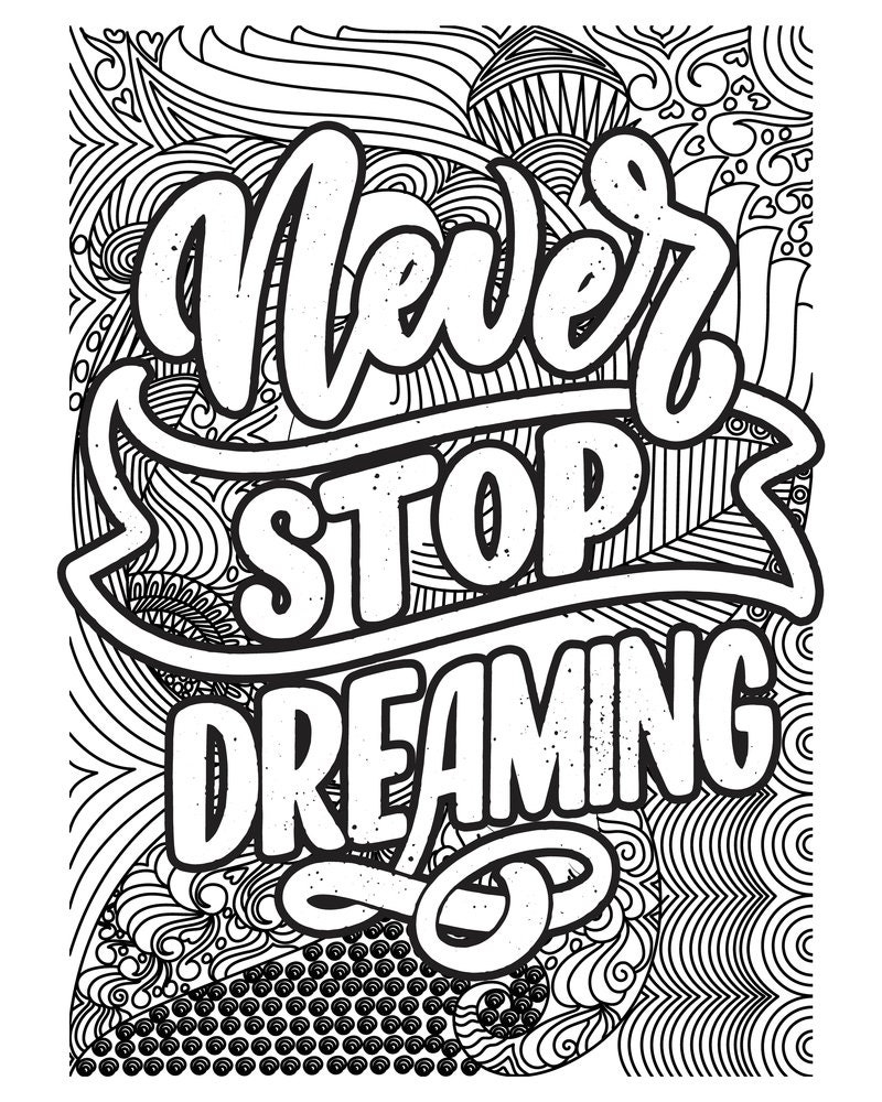 coloring pages with inspirational quotes