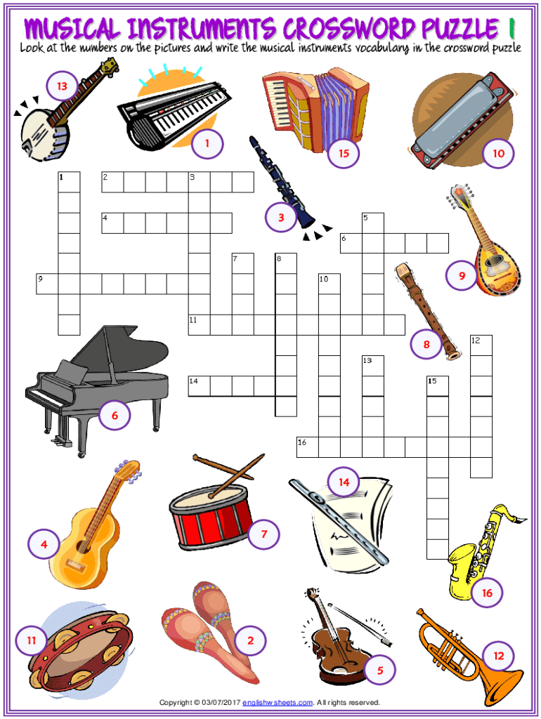 musical sound crossword clue