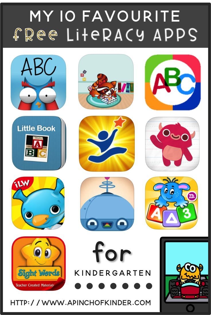 My 10 Favourite FREE Literacy Apps For Kindergarten Apinchofkinder My 10 Favourite FREE Literacy Apps For Kindergarten Apinchofkinder