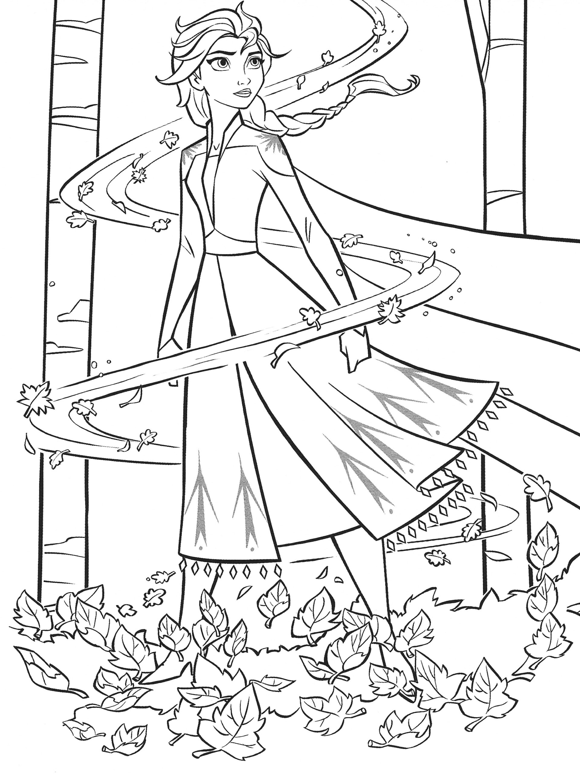 frozen free coloring sheets