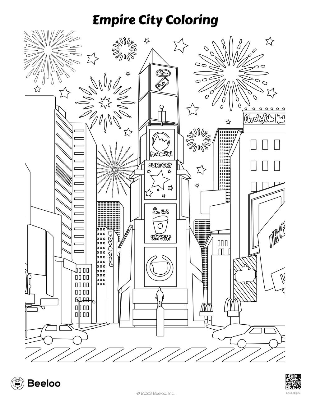 New York City themed Coloring Pages Beeloo Printable Crafts And Activities For Kids New York City themed Coloring Pages Beeloo Printable Crafts And Activities For Kids
