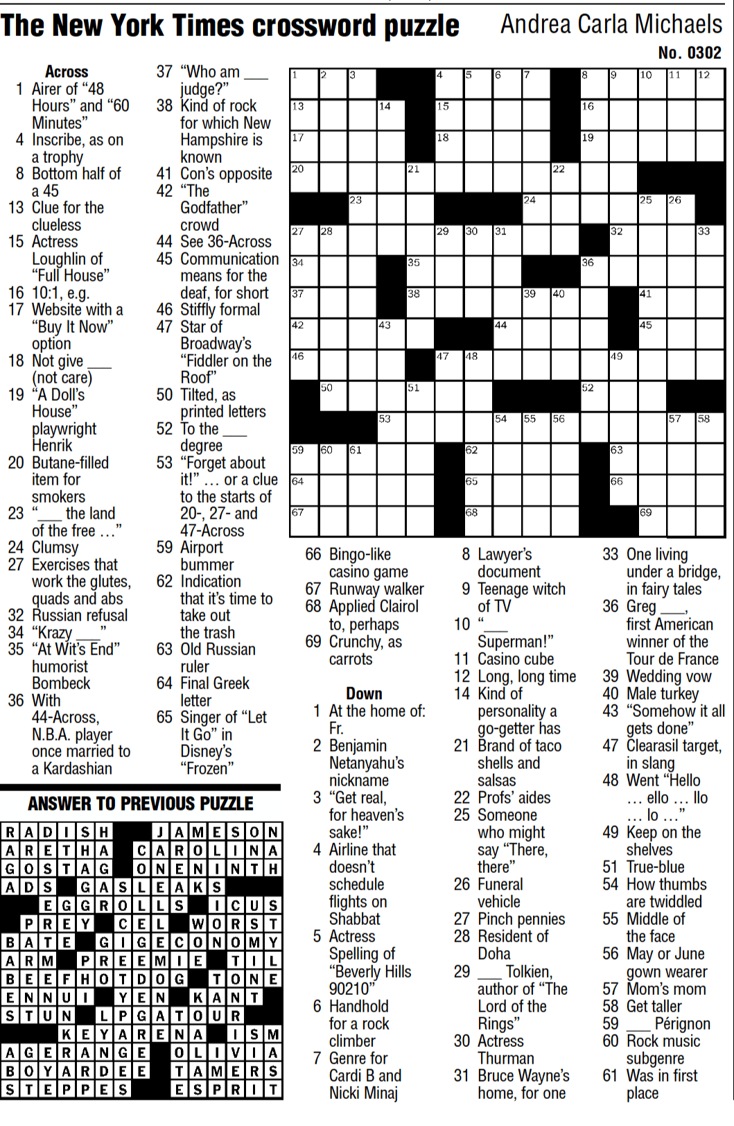 New York Times Crossword Puzzle The Arkansas Democrat Gazette Arkansas Best News Source