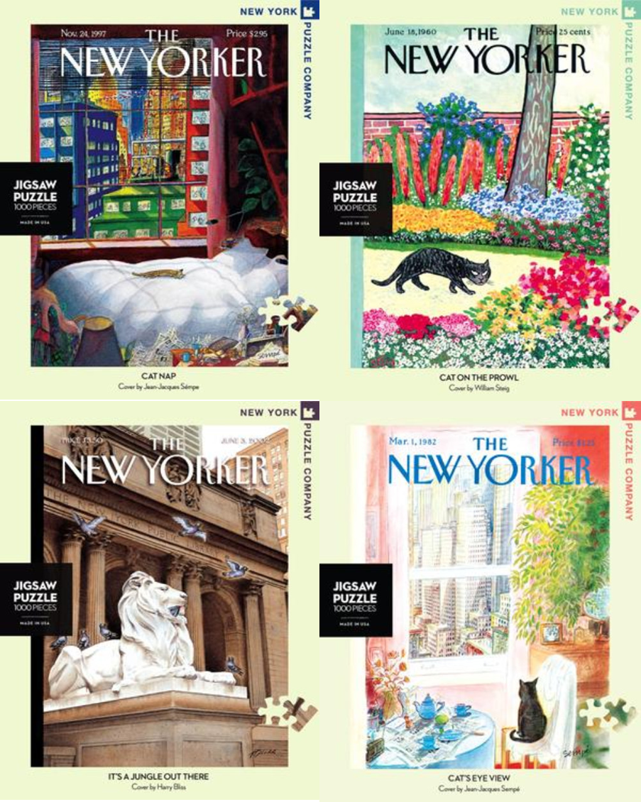 New Yorker Magazine 1000 Piece Jigsaw Puzzles Factory Sealed NEW EBay New Yorker Magazine 1000 Piece Jigsaw Puzzles Factory Sealed NEW EBay