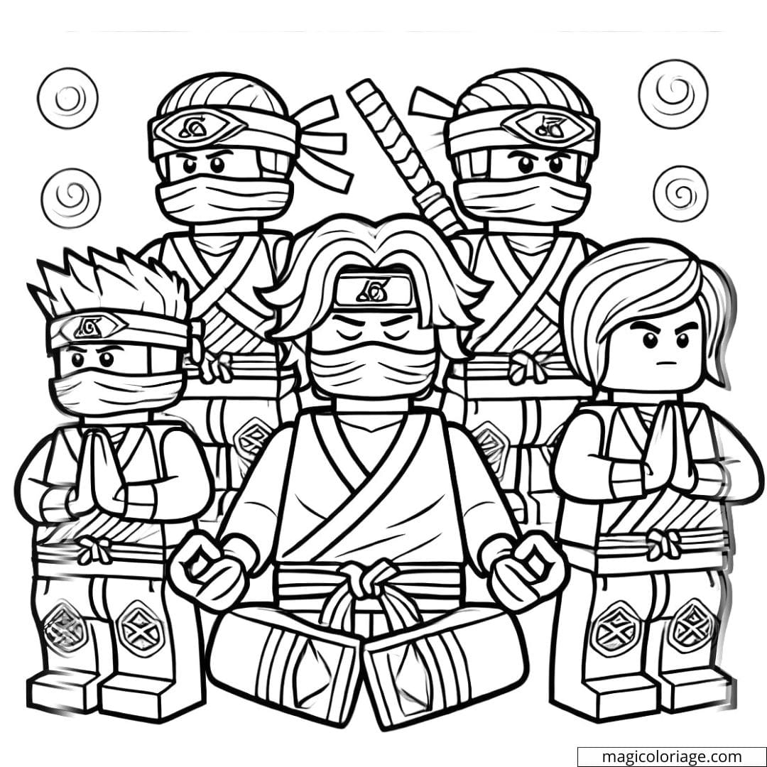 lego colouring pages ninjago