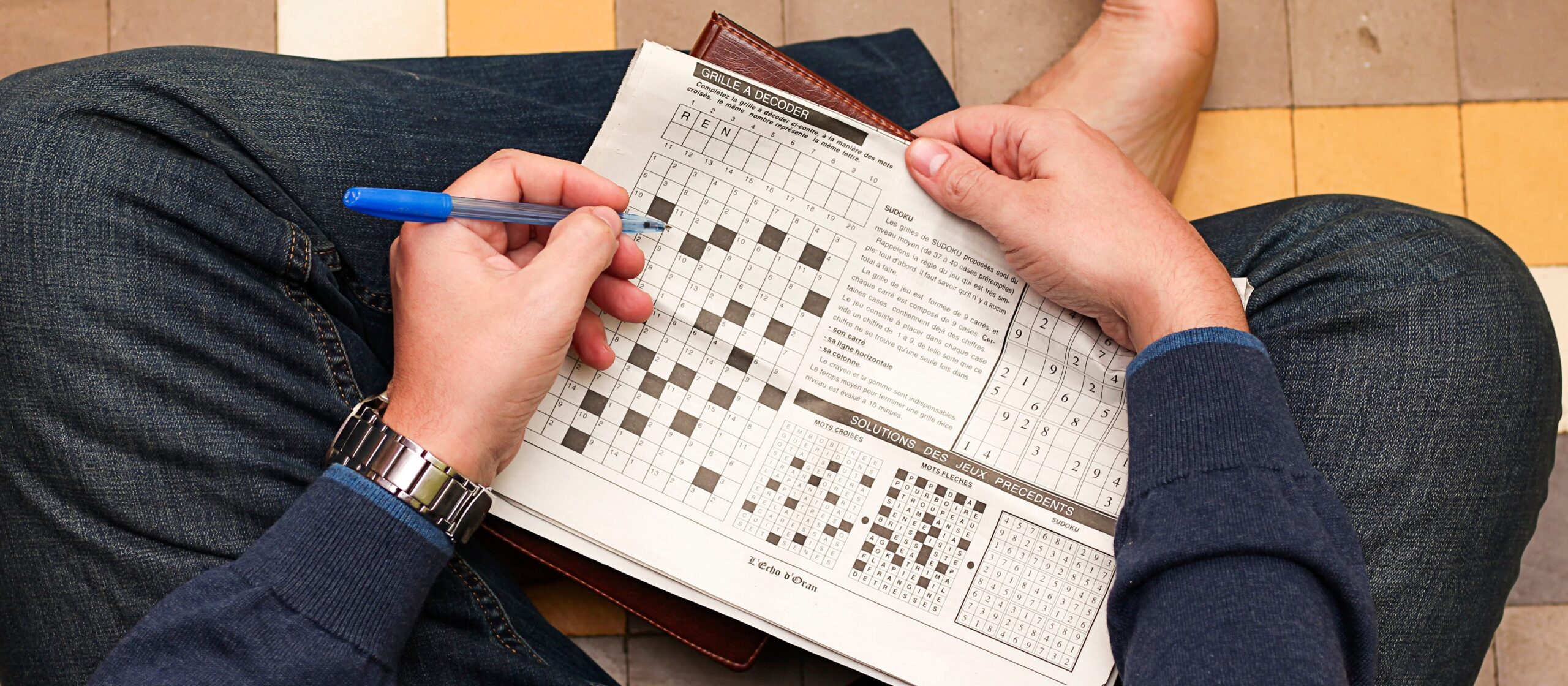 Not Black And White Are Crossword Puzzles Really Good For Your Brain 