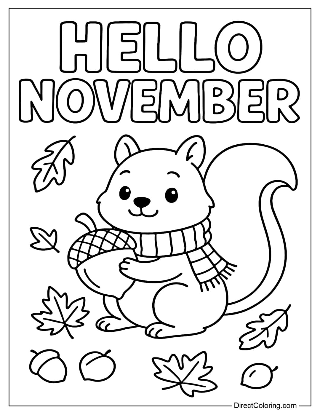 November Coloring Pages Free PDF To Download And Print November Coloring Pages Free PDF To Download And Print