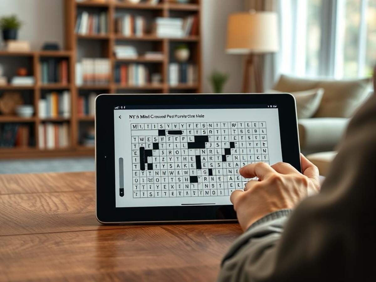 Nyt Crossword Answers NYT Mini Crossword Hints Today June 26 2025 Answers Clues And Tips For Solving The Puzzle The Economic Times