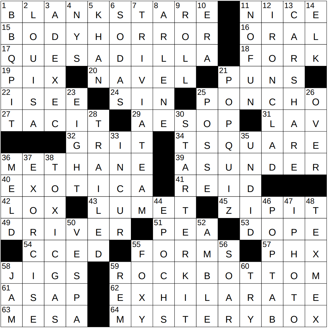 NYXCrossword Answers To The New York Times Crossword NYXCrossword Answers To The New York Times Crossword