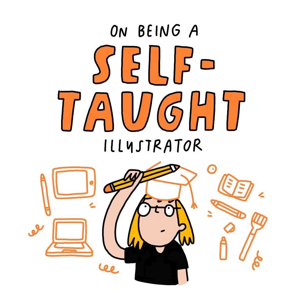On Being A Self taught Illustrator By Zsofi Lang