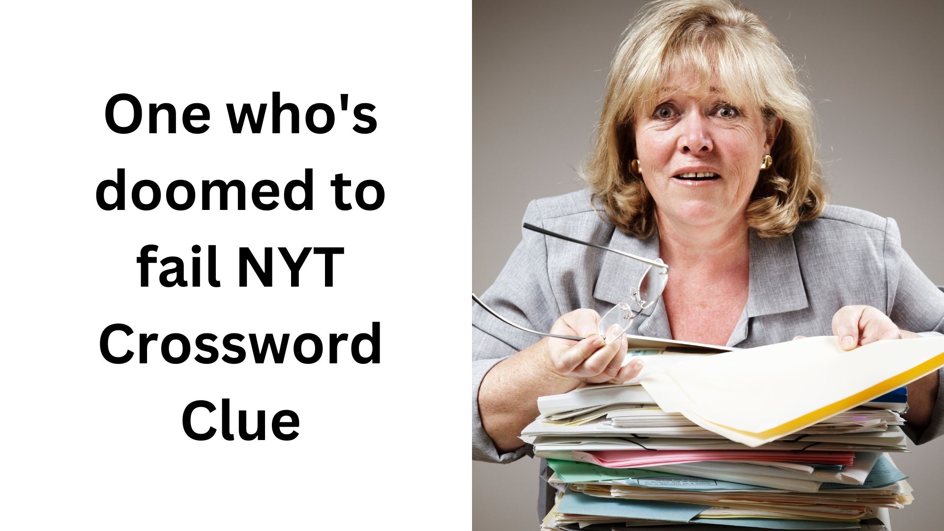 One Who s Doomed To Fail NYT Crossword Clue December 16 2024