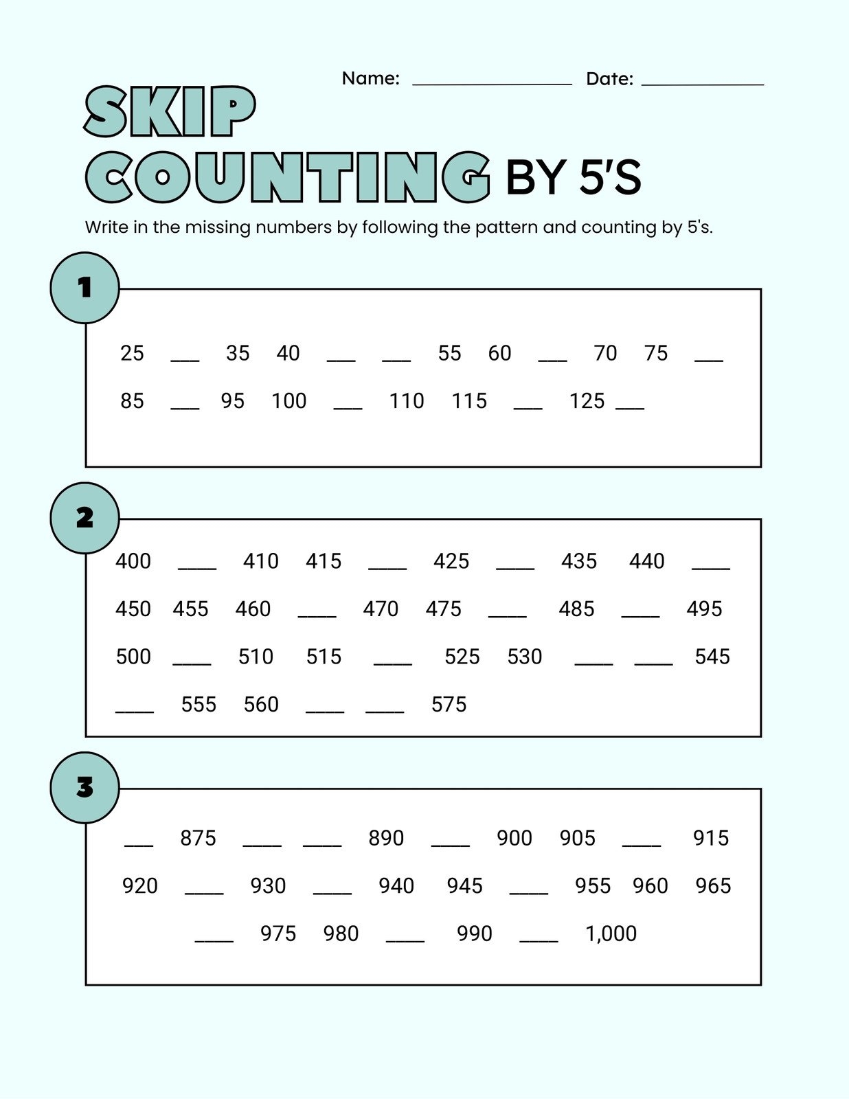 Page 2 Free Printable 2nd Grade Math Worksheets Canva