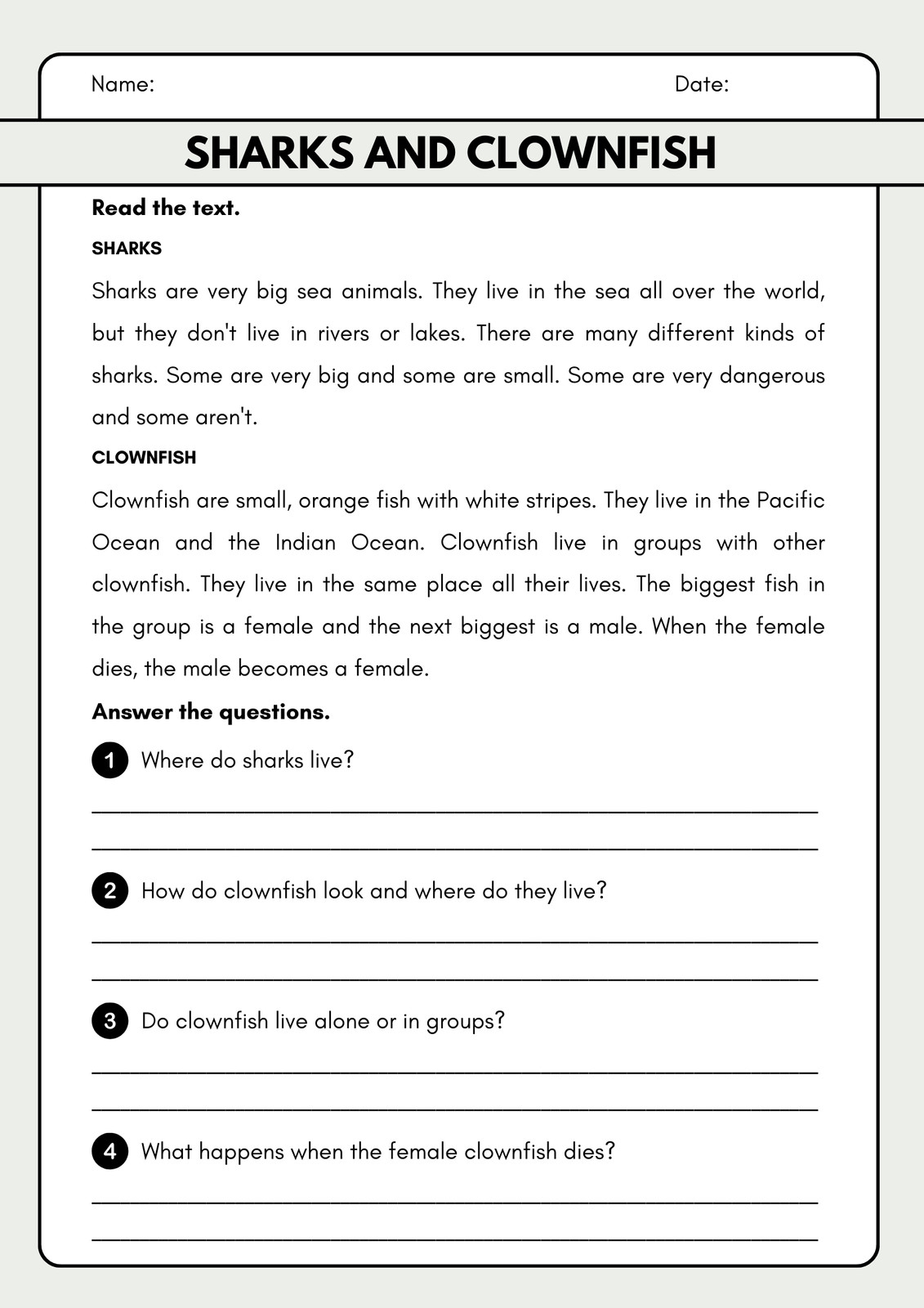 Page 4 Customize 532 Reading Comprehension Worksheets Templates Online Canva