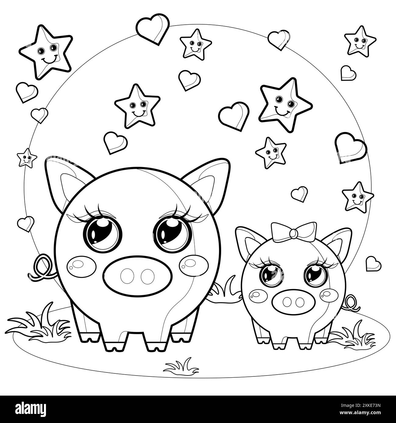 coloring pages of pigs