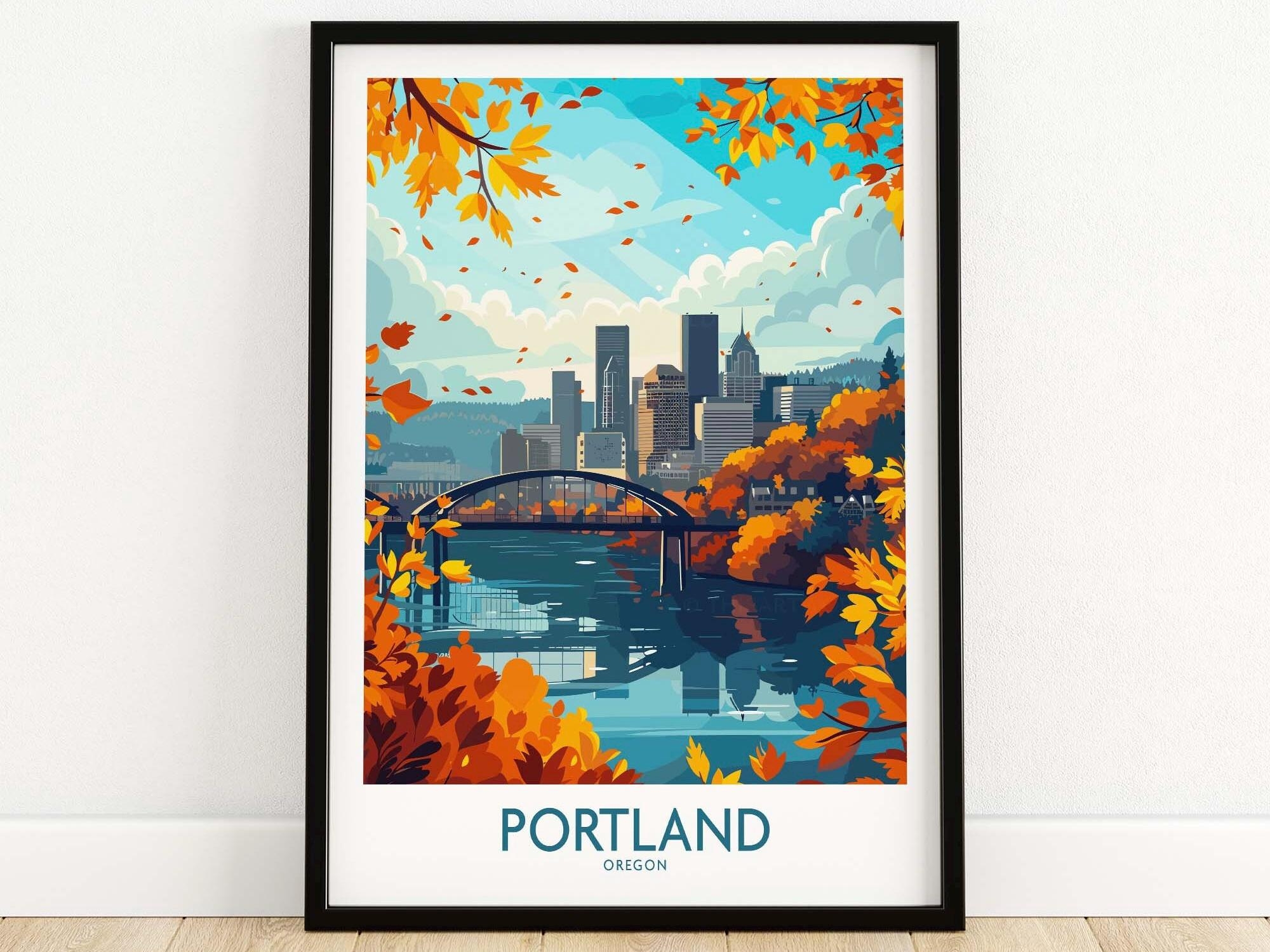 portland oregon poster portland oregon poster