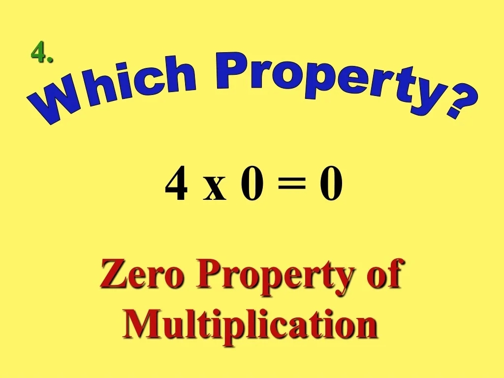 PPT Properties Of Multiplication PowerPoint Presentation Free Download ID 9571258