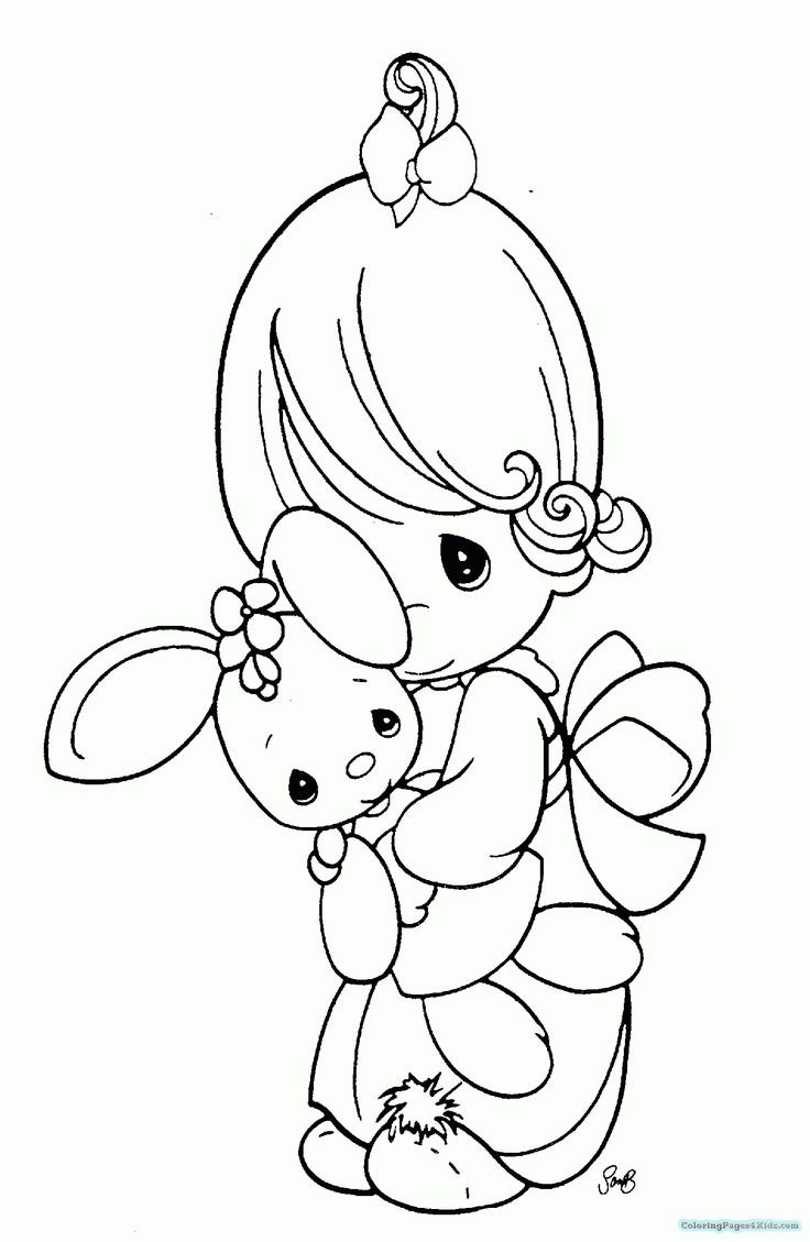 Precious Moments Baby Jesus Coloring Pages