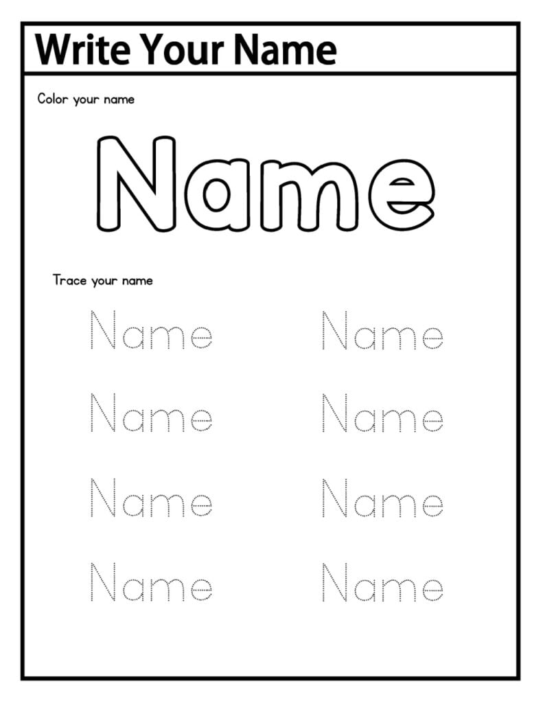 Printable Name Tracing Worksheets Preschool free Printable Name Tracing Printable Name Tracing Worksheets Preschool free Printable Name Tracing