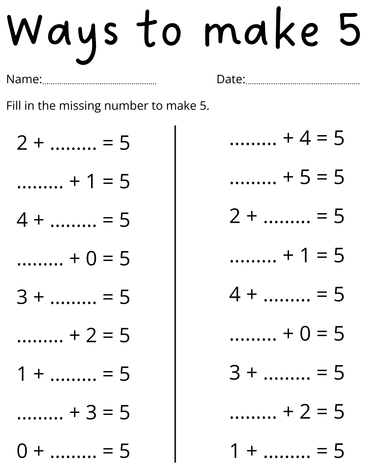 printable math kindergarten worksheets printable math kindergarten worksheets
