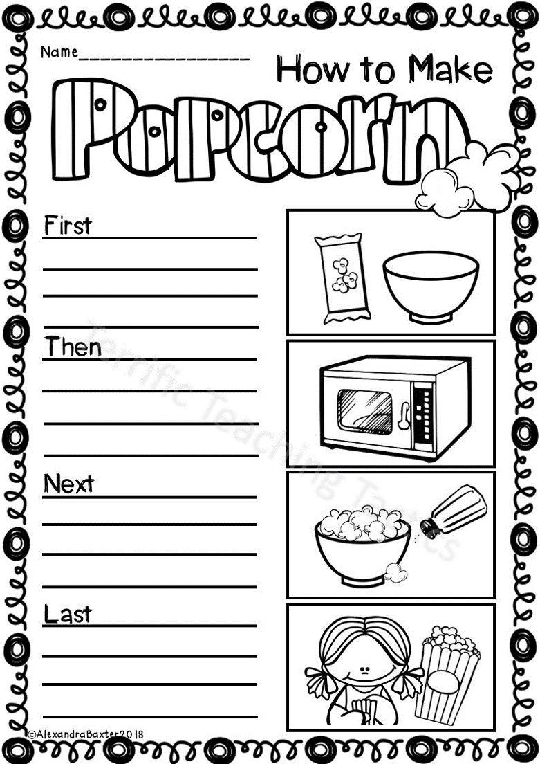 Procedure Writing Worksheets Artofit