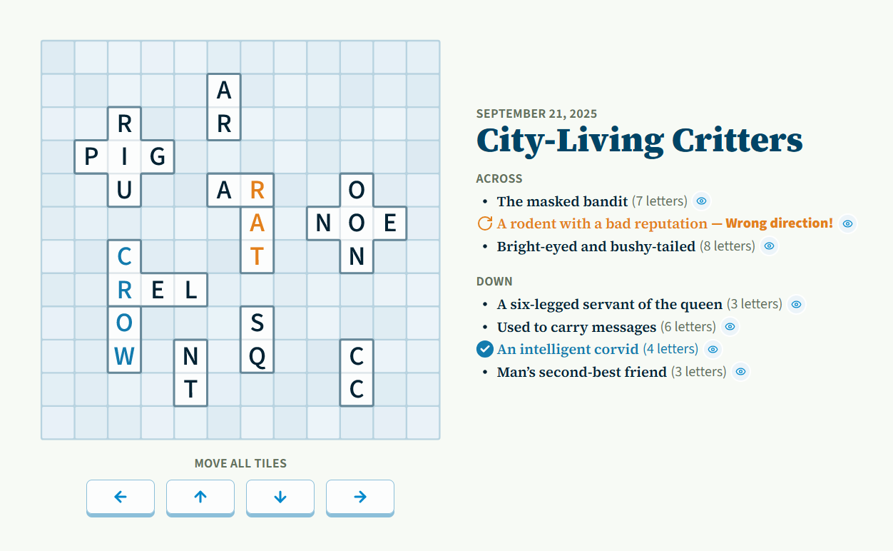on the line crossword
