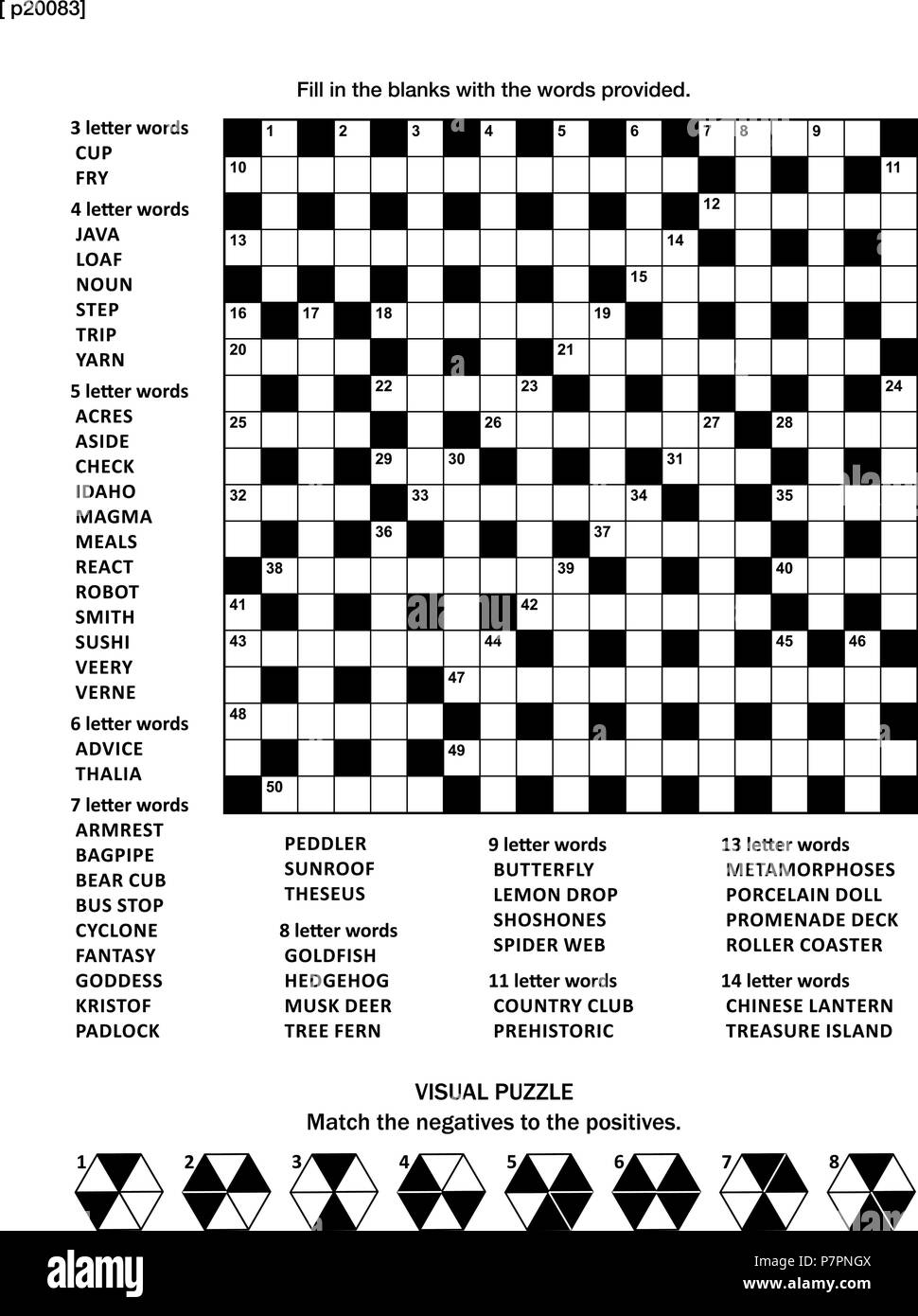 fill in the blank crossword puzzles
