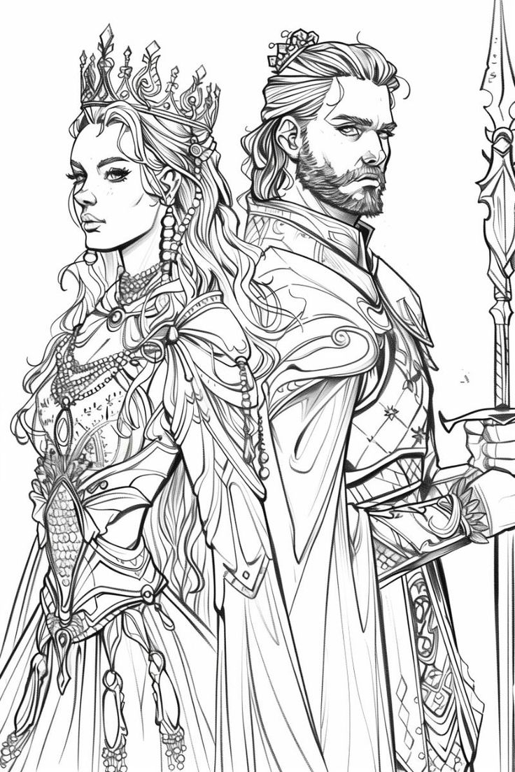 Queen And King Coloring Page Free Printable Coloringbookshare 211 Queen And King Coloring Page Free Printable Coloringbookshare 211