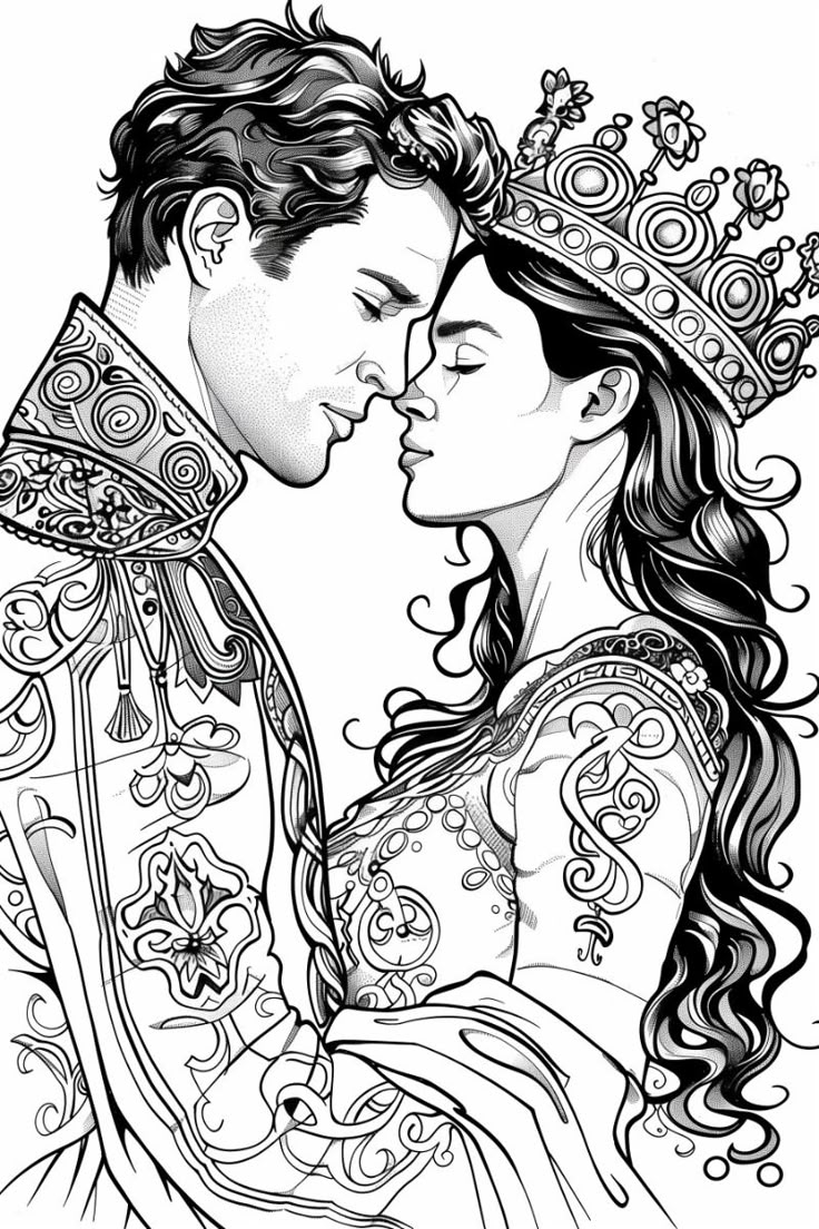 king and queen coloring pages king and queen coloring pages