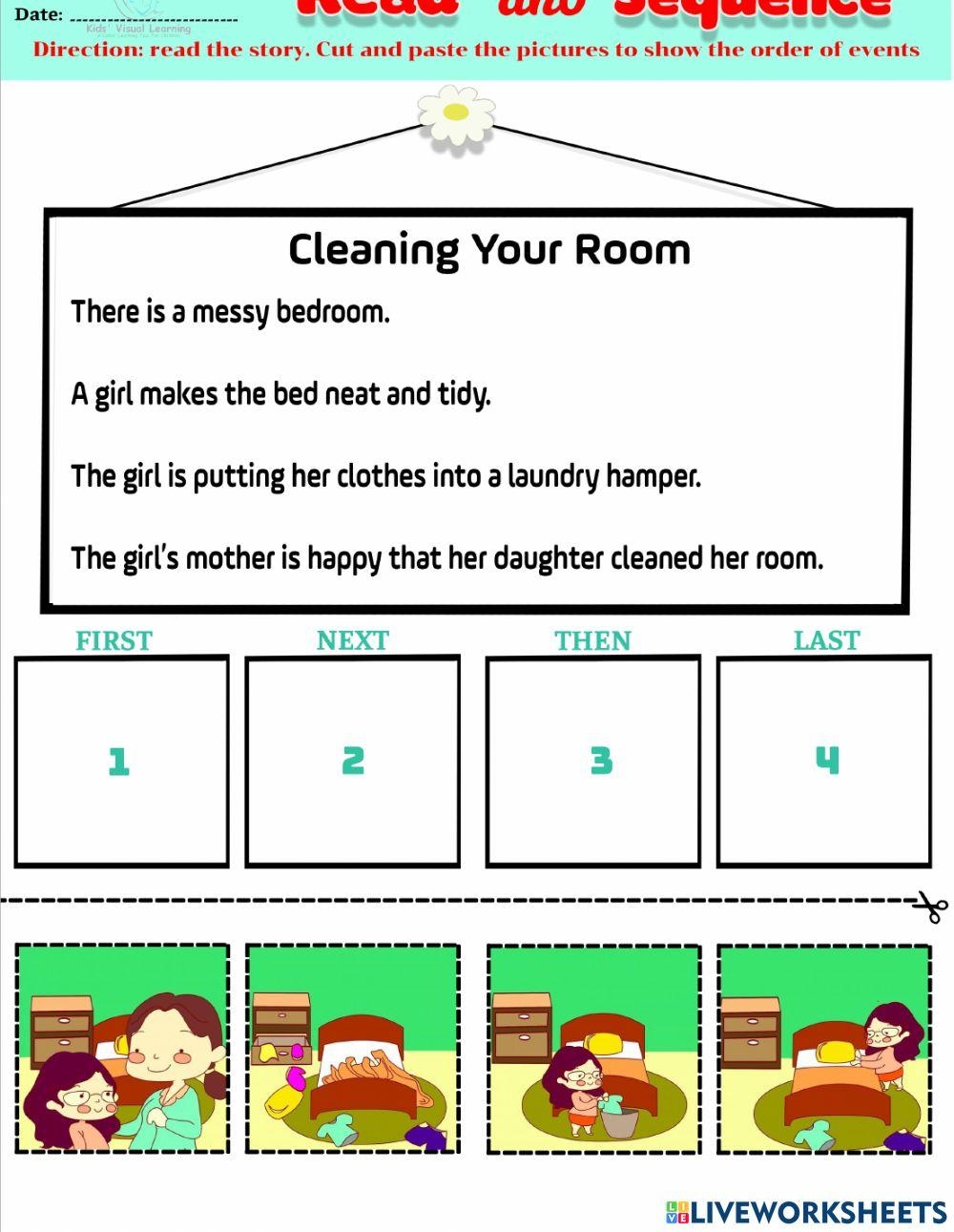Read And Sequence Worksheet Worksheets Library