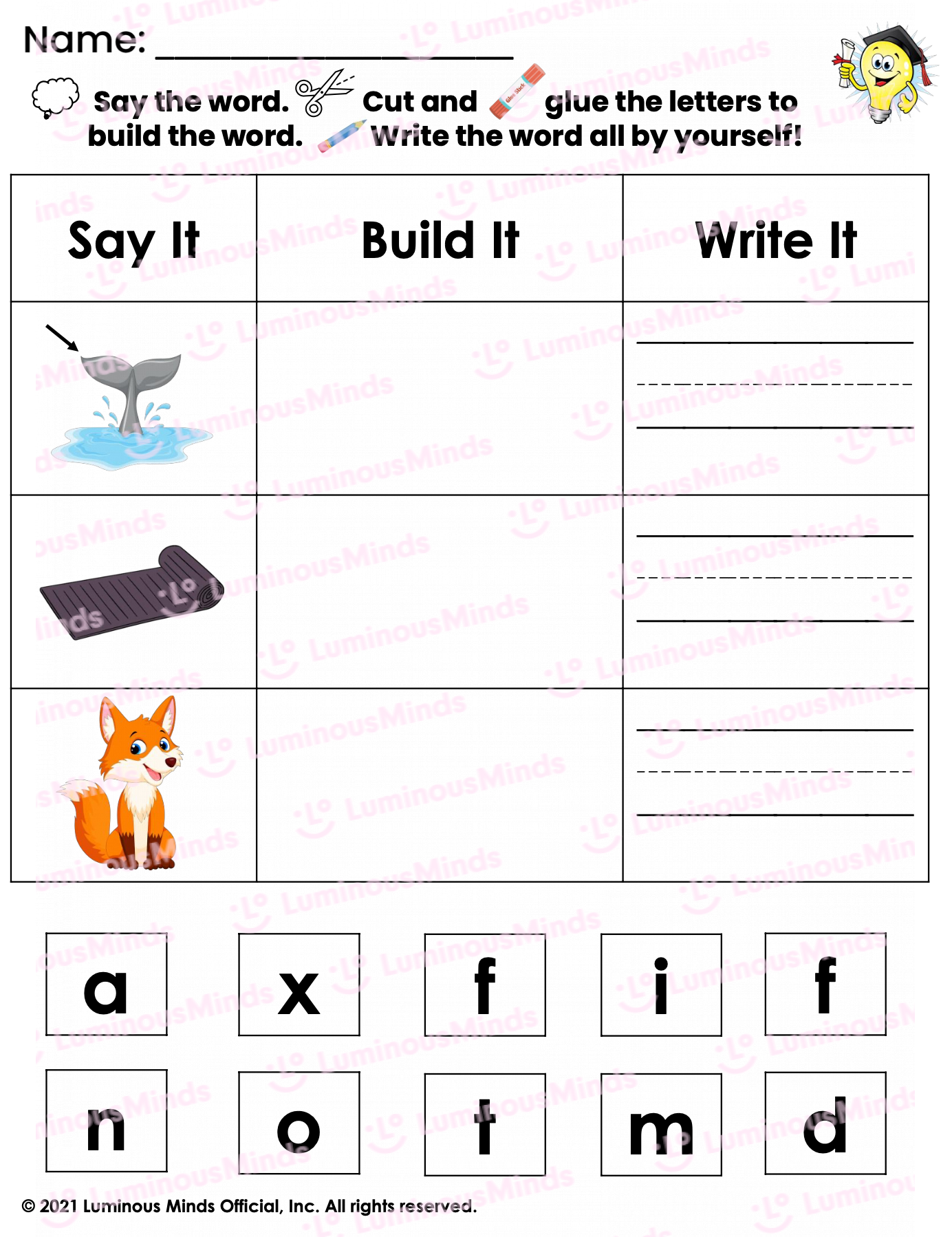Reading Comprehension Worksheets Say It Build It Write It Reading Comprehension Worksheets Say It Build It Write It