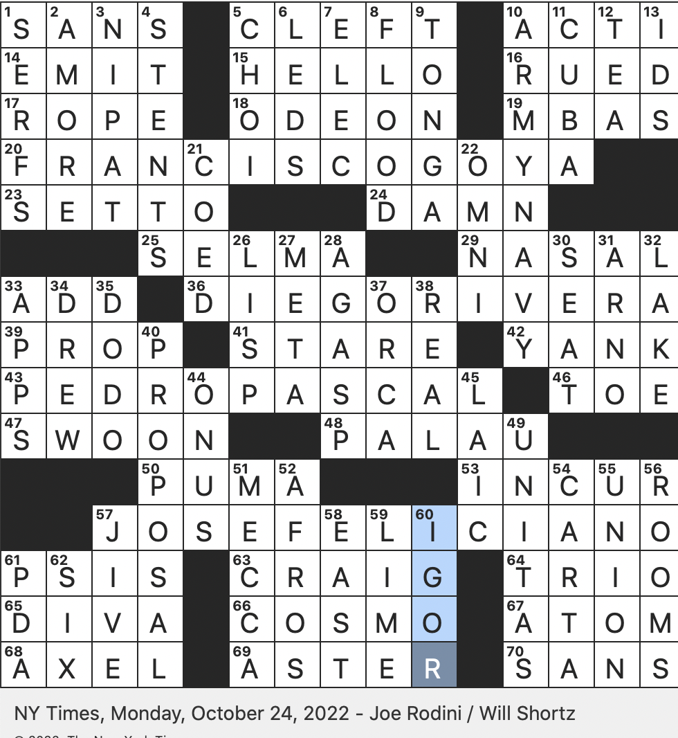 south american lake crossword clue