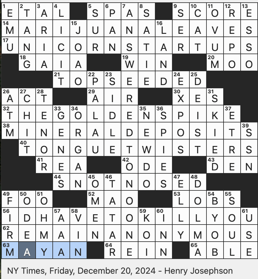 Rex Parker Does The NYT Crossword Puzzle Common Motifs In High Art FRI 12 20 24 Member Of The Golden Horde Goddess Often Depicted Clothed In Green Rhea s Relative Rex Parker Does The NYT Crossword Puzzle Common Motifs In High Art FRI 12 20 24 Member Of The Golden Horde Goddess Often Depicted Clothed In Green Rhea s Relative