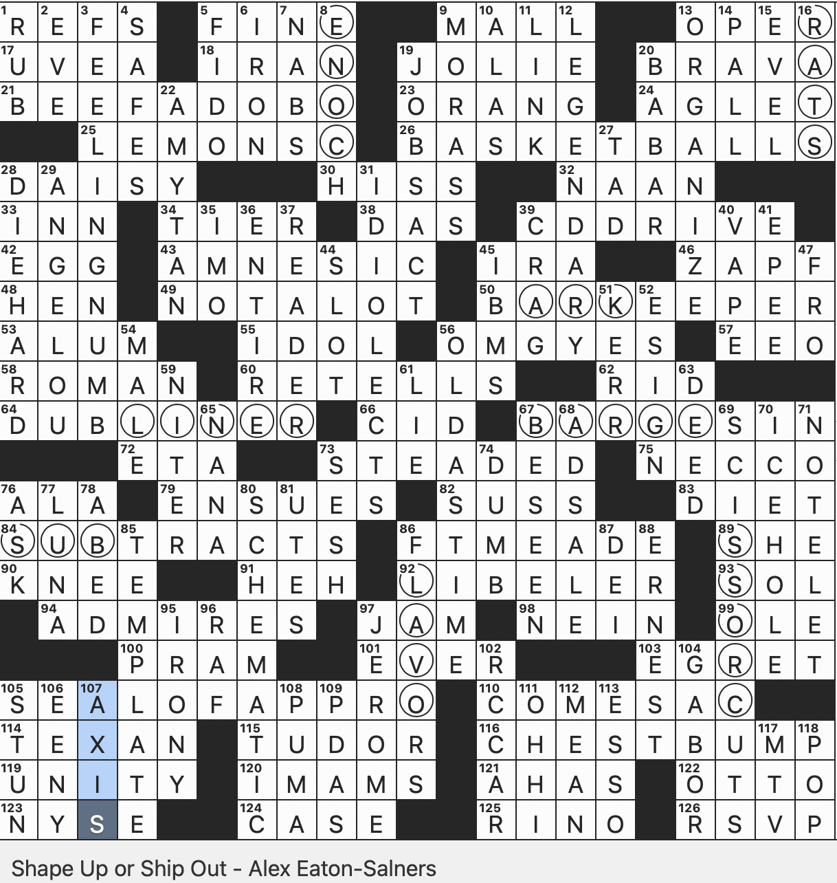 Rex Parker Does The NYT Crossword Puzzle Epithet For A G O P Moderate Maybe SUN 11 24 24 Small Card For A Short Message Filipino Meat Dish Citrusy Breakfast Treat 