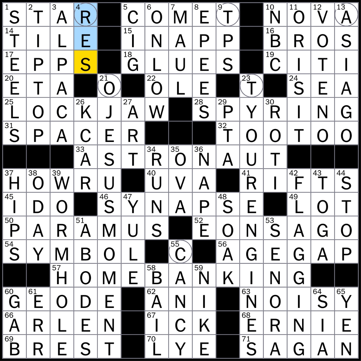 Rex Parker Does The NYT Crossword Puzzle Name On A AAdvantage Credit Card THU 7 18 24 An e One Was First Developed In 2003 For Short Oldest Major TV Network