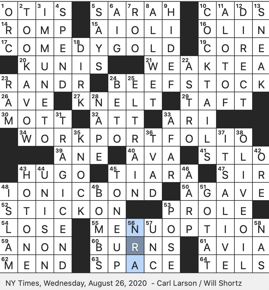 lend a hand crossword clue